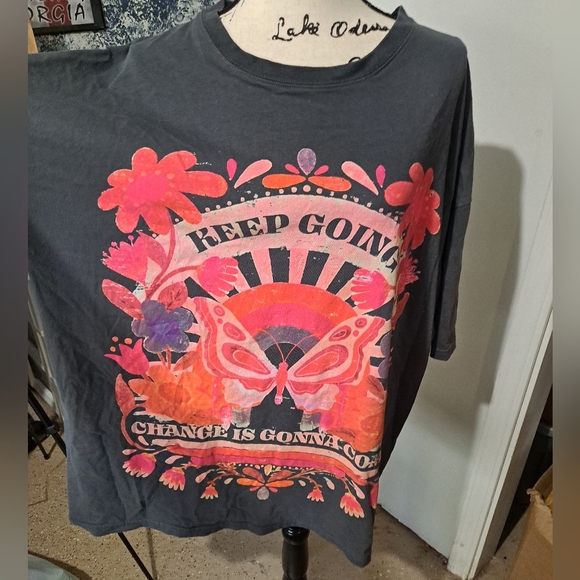 Graphic Tshirt Dress - Picture 3 of 7